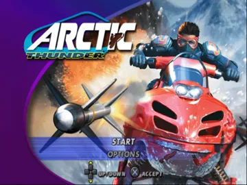Arctic Thunder screen shot title